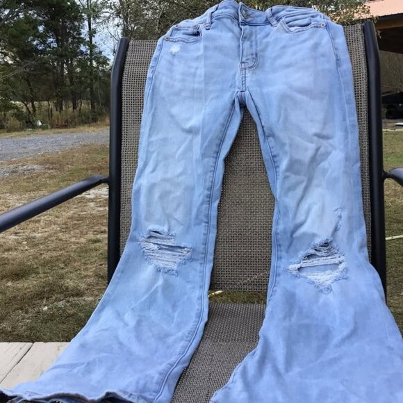 American Eagle Jeans 00 Short - Picture 1 of 5